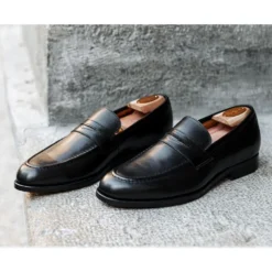 Mocassin Cuir Homme Noir - DIXTON 13 Mocassin Cuir Homme Noir - DIXTON -Magasin De Bexley 0169200k dixton noir 6