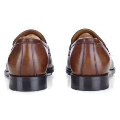 Mocassin Cuir Homme Cognac Patiné - DIXTON -Magasin De Bexley 0169205a dixton cognac patine 4