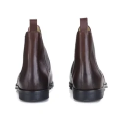 Boots Cuir Homme Chocolat Patiné - FLAGER GOMME VILLE -Magasin De Bexley 0169600a flager gomme ville chocolat patine 4