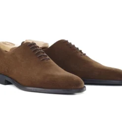 Richelieu Velours Havane Semelle Gomme - PETER GOMME VILLE -Magasin De Bexley 01700015 peter gomme ville velours havane 2