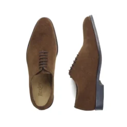 Richelieu Velours Havane Semelle Gomme - PETER GOMME VILLE -Magasin De Bexley 01700015 peter gomme ville velours havane 3