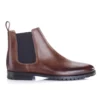Chelsea Boots Semelle Gomme Avec Talon Bottier Chocolat Patiné - BENTFIELD GOMME -Magasin De Bexley 0170200a bentfield gomme chocolat patine 1