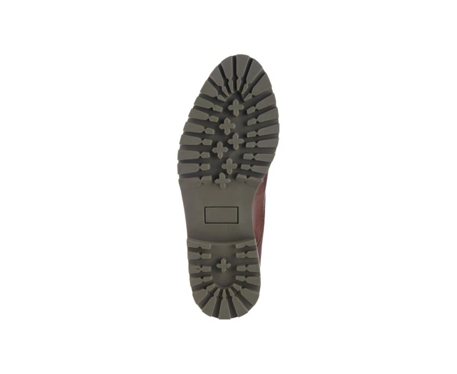 Boots Semelle Gomme Homme Chocolat Patiné - CANFIELD GOMME 7 Boots Semelle Gomme Homme Chocolat Patiné - CANFIELD GOMME – Image 5