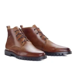 Boots Semelle Gomme Homme Cognac Patiné - CANFIELD GOMME -Magasin De Bexley 0170305a canfield gomme cognac patine 2