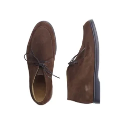 Bottines Casual Homme Velours Havane - SERENOA -Magasin De Bexley 01705015 serenoa velours havane 3