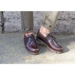 Chaussures Bateau Homme Cuir Marron Foncé - BOCA RATON -Magasin De Bexley 03400h bocaraton marron fonce 9
