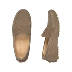 Mocassin été Velours Taupe - BISCAYNE -Magasin De Bexley 08701g biscayne velours taupe 3