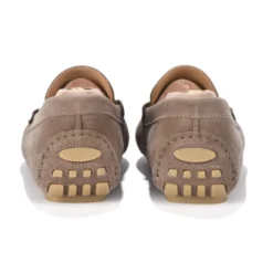 Mocassin été Velours Taupe - BISCAYNE -Magasin De Bexley 08701g biscayne velours taupe 4