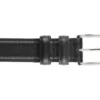 Ceinture Cuir Homme Noir Avec Boucle Argent - BRIXTON SILVER -Magasin De Bexley 332006 brixtonsilver noir 1