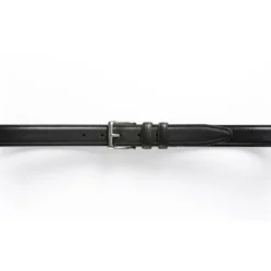 Ceinture Cuir Homme Noir Avec Boucle Argent - BRIXTON SILVER -Magasin De Bexley 332006 brixtonsilver noir 3