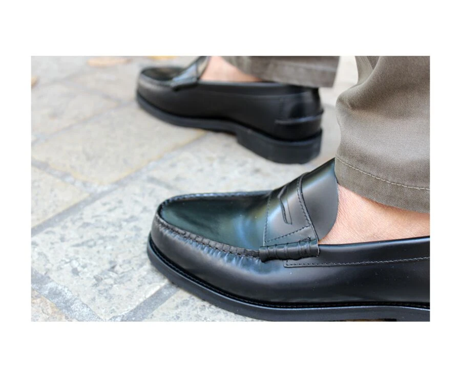 Mocassin Homme Cuir Noir - YALE 9 Mocassin Homme Cuir Noir - YALE – Image 7