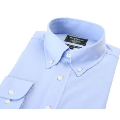 Chemise Bleue Oxford à Poche - Col Américain - HAROLD 13 Chemise Bleue Oxford à Poche - Col Américain - HAROLD -Magasin De Bexley 355008 harold bleu clair 5