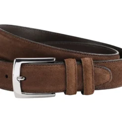 Ceinture Luxe Homme Velours Havane - WESTGATE SILVER 9 Ceinture Luxe Homme Velours Havane - WESTGATE SILVER -Magasin De Bexley 35900a westgatesilver velours havane 2