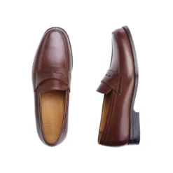 Mocassin Homme Cuir Châtaigne - WEMBLEY CLASSIC -Magasin De Bexley 372004 wembley classic chataigne 3