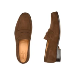 Mocassin Homme Velours Havane - WEMBLEY CLASSIC -Magasin De Bexley 372015 wembleyclassic velours havane 3
