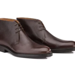 Low Boots Homme Chocolat Grainé - GREENWICH GOMME CITY 9 Low Boots Homme Chocolat Grainé - GREENWICH GOMME CITY -Magasin De Bexley 391009 greenwichgommecity chocolat graine 1