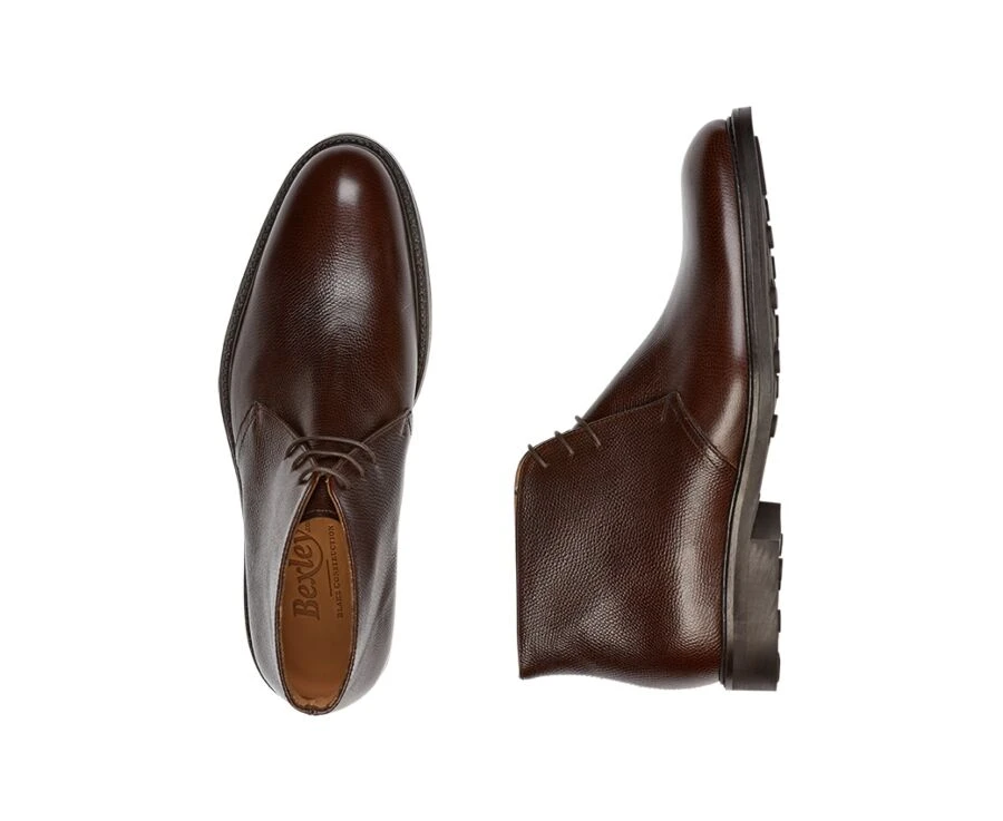 Low Boots Homme Chocolat Grainé - GREENWICH GOMME CITY 5 Low Boots Homme Chocolat Grainé - GREENWICH GOMME CITY – Image 3