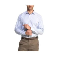 Chemise à Carreaux Fins Blancs Et Bleus - MARTIN