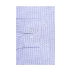 Chemise à Carreaux Fins Blancs Et Bleus - MARTIN -Magasin De Bexley 41300e martin bleu ocean 8
